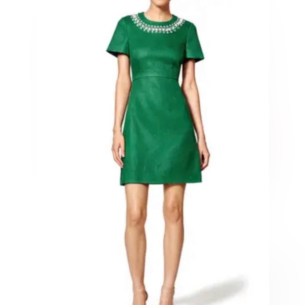 Kate Spade Mindy Dress Size 8 emerald green dress
